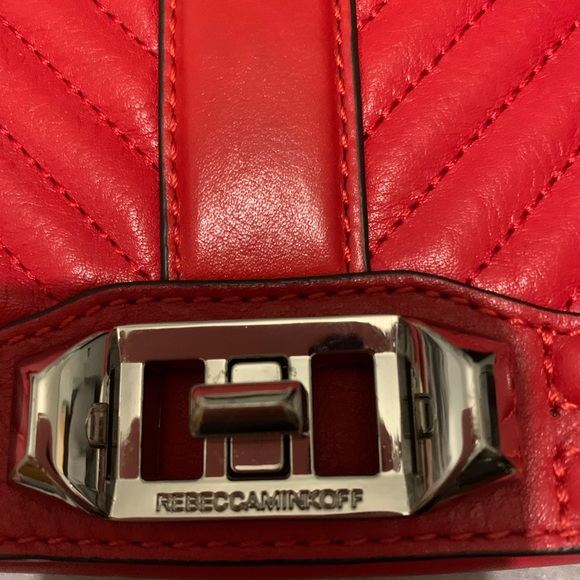 Rebecca Minkoff quilted leather love crossbody bag - Picture 4 of 6